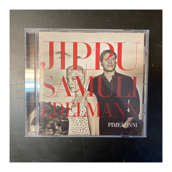 Jippu & Samuli Edelmann - Pimeä onni CD (M-/M-) -pop-