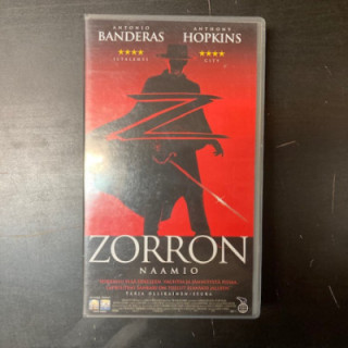 Zorron naamio VHS (VG+/M-) -seikkailu-