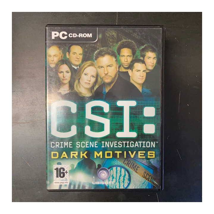 CSI: Crime Scene Investigation - Dark Motives (PC) (VG+/M-)