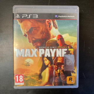 Max Payne 3 (PS3) (VG+/M-)