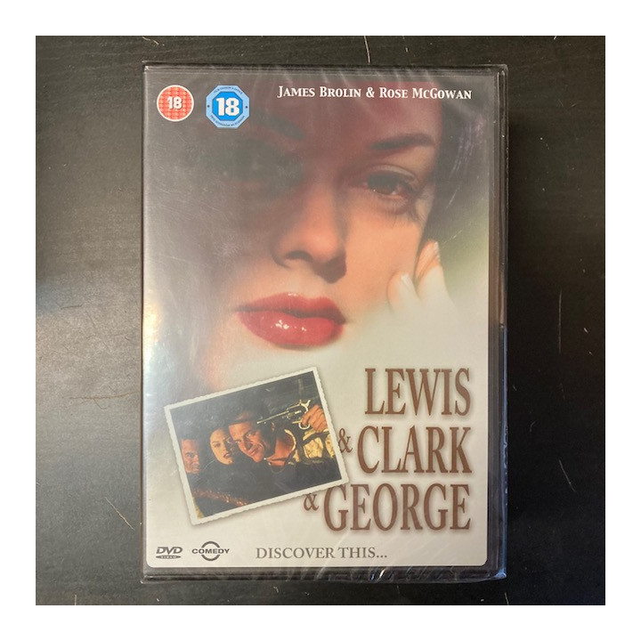 Lewis & Clark & George DVD (avaamaton) -komedia/jännitys- (ei suomenkielistä tekstitystä)