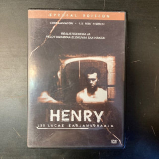 Henry Lee Lucas - sarjamurhaaja (special edition) DVD (M-/M-) -jännitys-