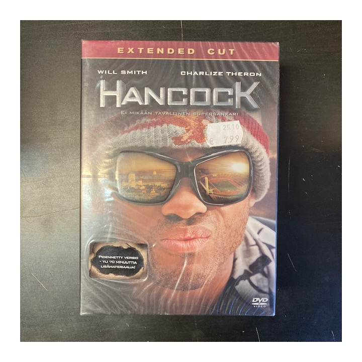 Hancock (extended cut) DVD (avaamaton) -toiminta/komedia-