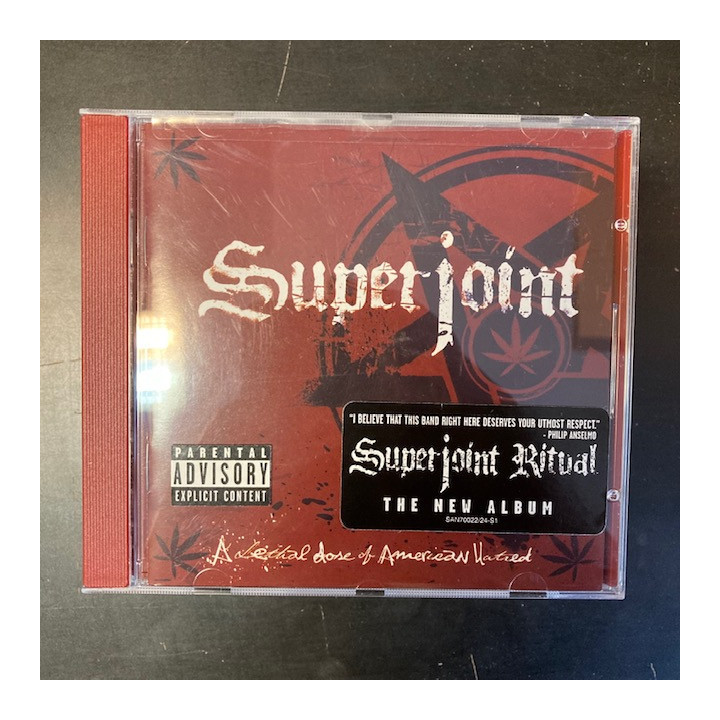 Superjoint Ritual - A Lethal Dose Of American Hatred CD (M-/M-) -sludge metal-