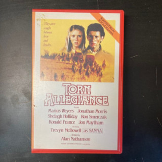 Torn Allegiance VHS (VG+/VG+) -draama-