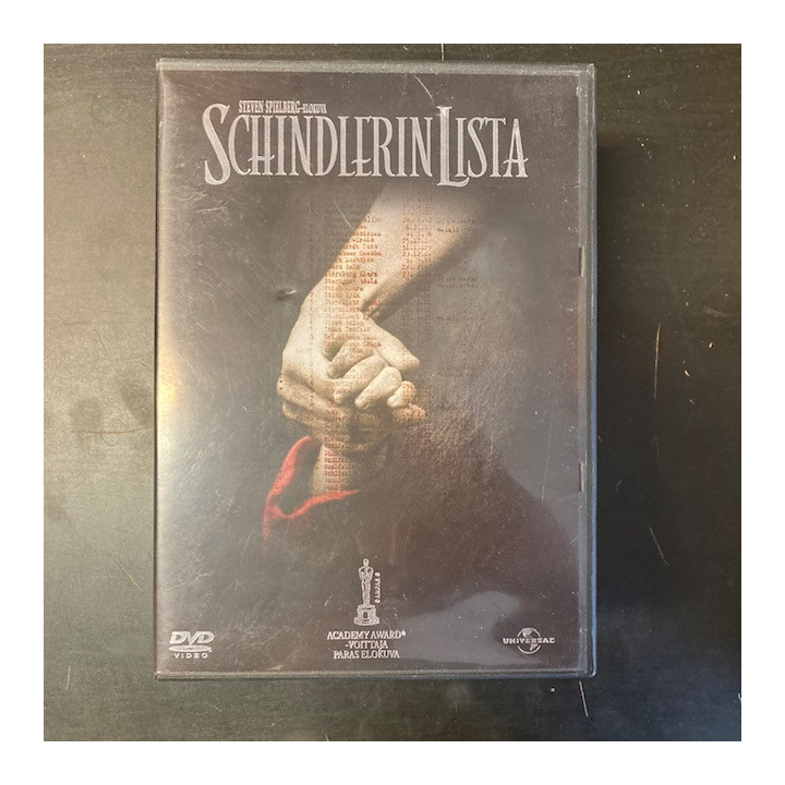 Schindlerin lista 2DVD (VG/M-) -draama-