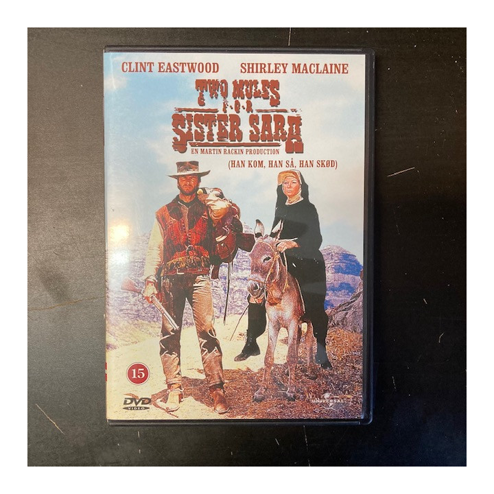 Kourallinen dynamiittia DVD (VG+/M-) -western-