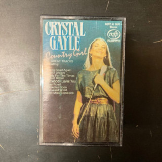 Crystal Gayle - Country Girl C-kasetti (VG+/VG+) -country-