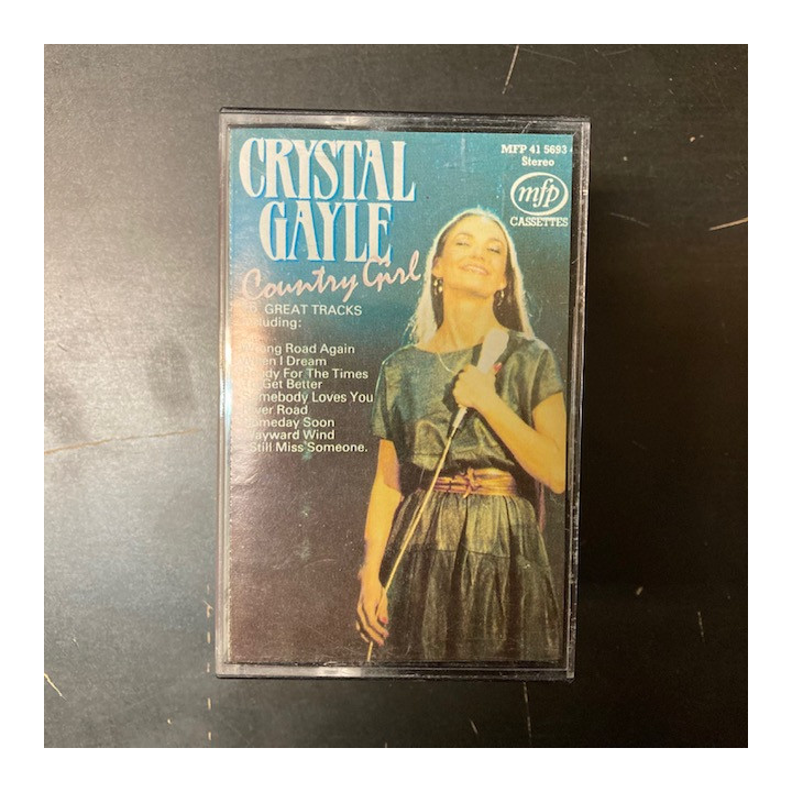 Crystal Gayle - Country Girl C-kasetti (VG+/VG+) -country-