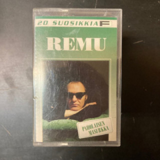 Remu - 20 suosikkia C-kasetti (VG+/M-) -folk rock-
