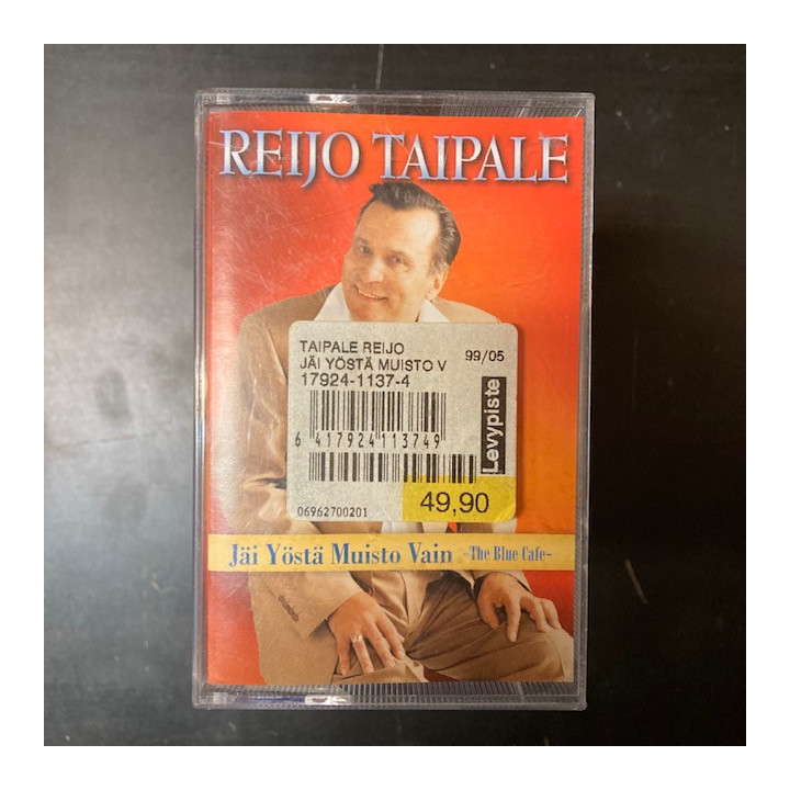 Reijo Taipale - Jäi yöstä muisto vain C-kasetti (VG+/VG+) -iskelmä-