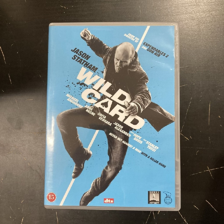 Wild Card DVD (M-/M-) -toiminta-