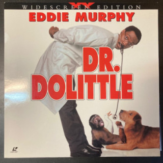 Dr. Dolittle LaserDisc (VG+/M-) -komedia-