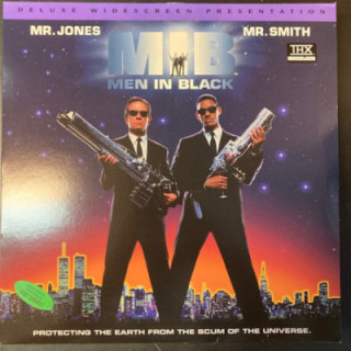Men In Black LaserDisc (VG+-M-/VG+) -toiminta/komedia-