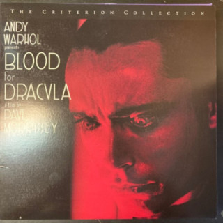 Blood For Dracula (criterion collection) LaserDisc (M-/VG+) -kauhu-