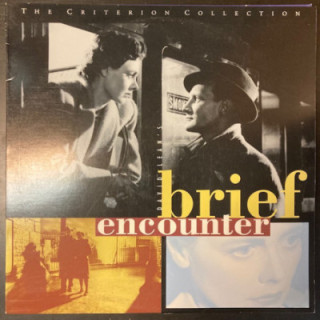 Brief Encounter (criterion collection) LaserDisc (VG/VG+) -draama-