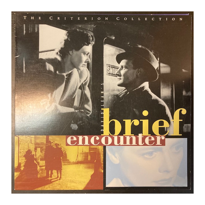 Brief Encounter (criterion collection) LaserDisc (VG/VG+) -draama-