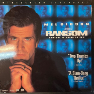 Ransom LaserDisc (VG+-M-/VG+) -toiminta/jännitys-
