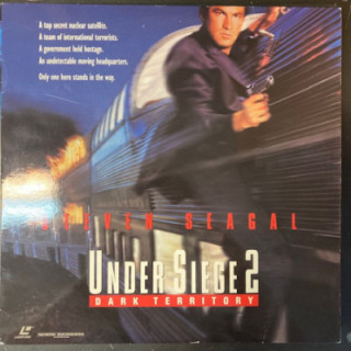 Under Siege 2 - Dark Territory LaserDisc (VG/VG+) -toiminta-
