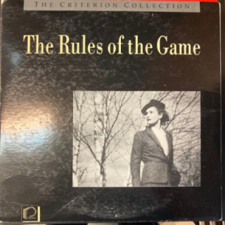 Rules Of The Game (criterion collection) LaserDisc (VG+-M-/VG) -komedia/draama-