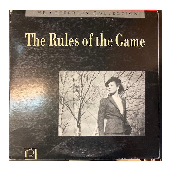 Rules Of The Game (criterion collection) LaserDisc (VG+-M-/VG) -komedia/draama-