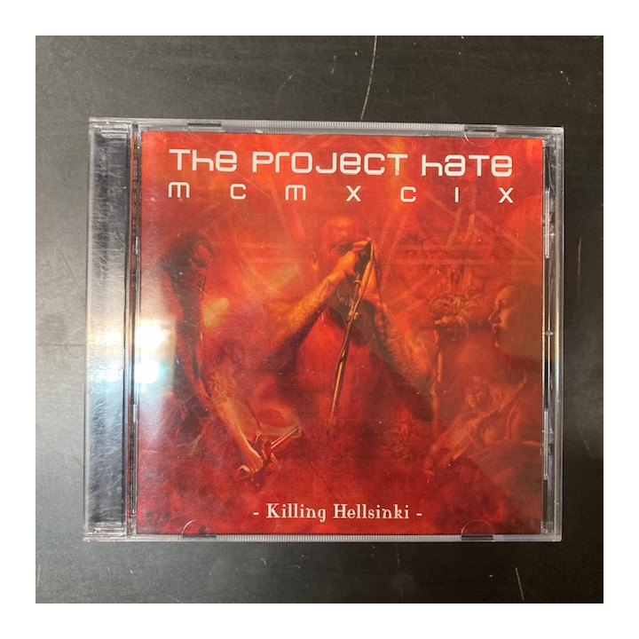 Project Hate MCMXCIX - Killing Hellsinki CD (VG/M-) -industrial death metal-