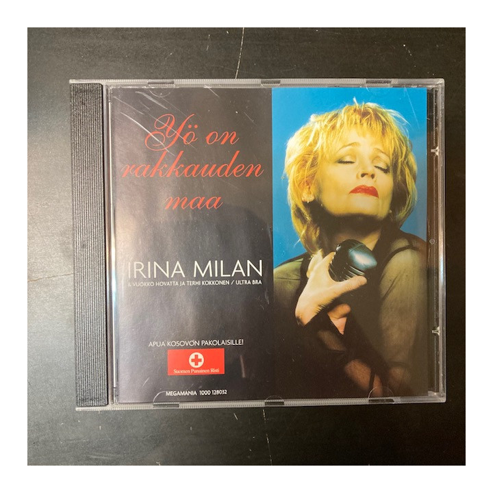 Irina Milan & Vuokko Hovatta ja Terhi Kokkonen - Yö on rakkauden maa CDS (VG/M-) -iskelmä-