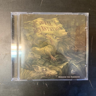 Total Devastation - Honour The Disorder CD (M-/M-) -industrial death metal-