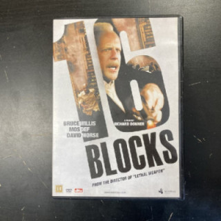 16 Blocks DVD (VG+/M-) -toiminta-