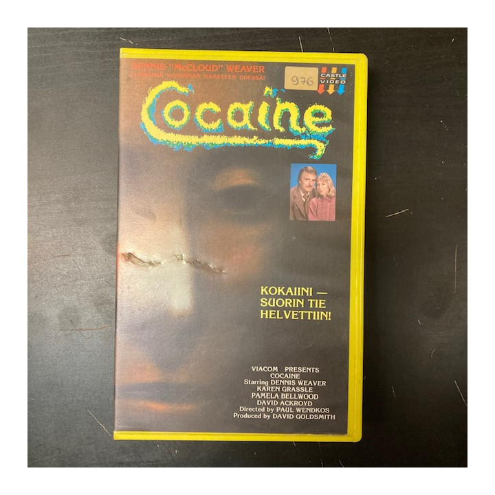 Cocaine VHS (VG+/VG+) -draama-
