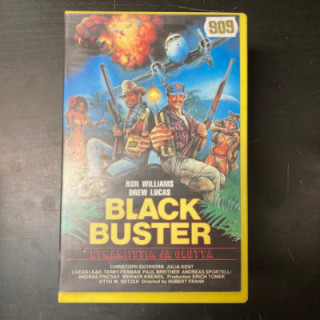 Black Buster - Dynamiittia ja olutta VHS (VG+/VG+) -toiminta-