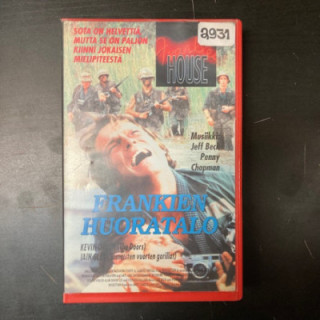 Frankien huoratalo VHS (VG+/VG+) -draama/sota-