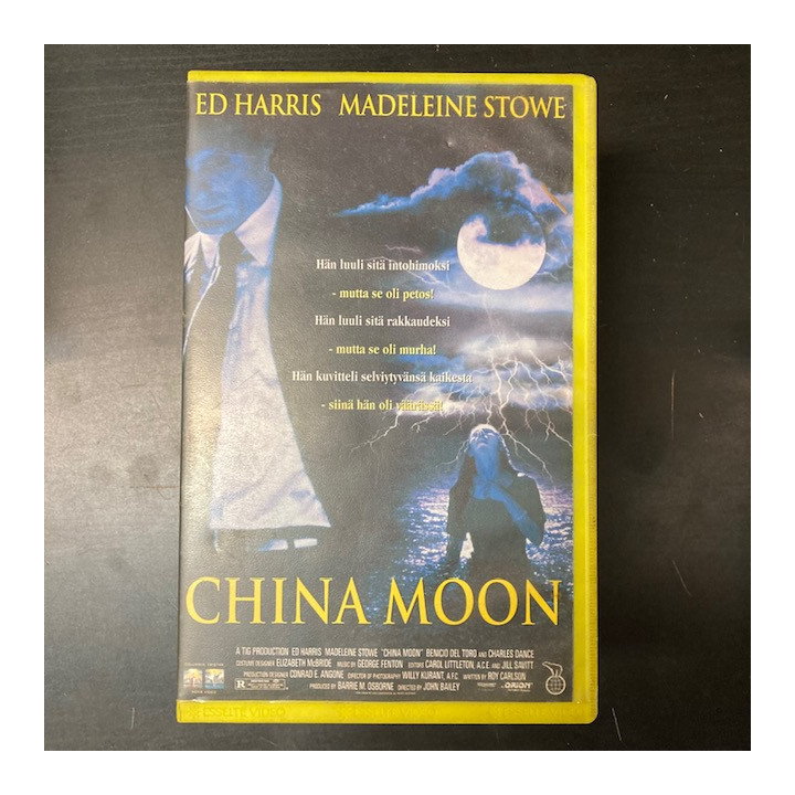 China Moon VHS (VG+/VG+) -jännitys/draama-
