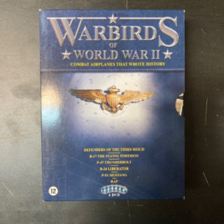 Warbirds Of World War II 6DVD (M-/VG+) -dokumentti- (ei suomenkielistä tekstitystä)