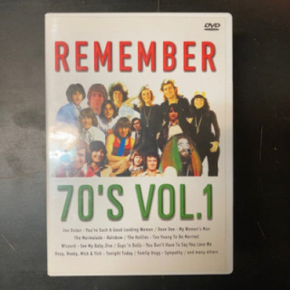 Remember 70's Vol.1 DVD (M-/M-) -pop rock-