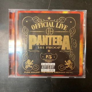 Pantera - Official Live (101 Proof) CD (M-/VG+) -groove metal-