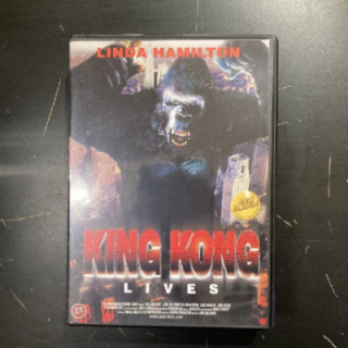 King Kong elää DVD (VG+/M-) -seikkailu-