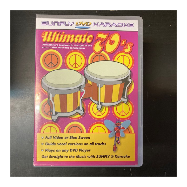 Sunfly Karaoke - Ultimate 70's DVD (M-/M-) -karaoke-