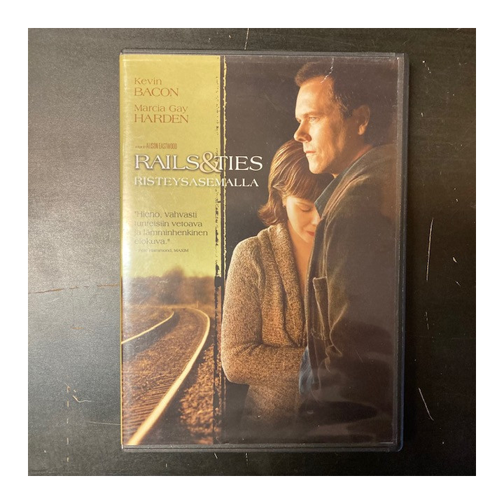 Rails & Ties - risteysasemalla DVD (VG+/M-) -draama-