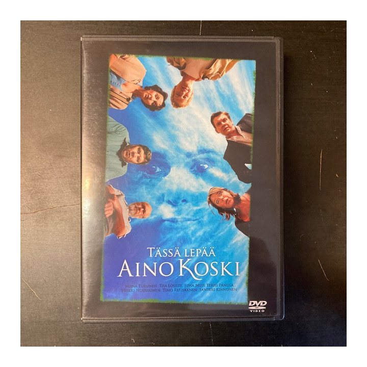 Tässä lepää Aino Koski DVD (VG/M-) -komedia/draama-