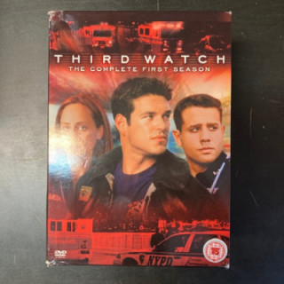 Third Watch - Season 1 6DVD (VG-VG+/VG+) -tv-sarja- (ei suomenkielistä tekstitystä)