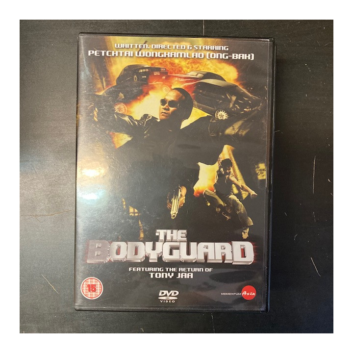 Bodyguard DVD (VG+/M-) -toiminta- (ei suomenkielistä tekstitystä/englanninkielinen tekstitys)