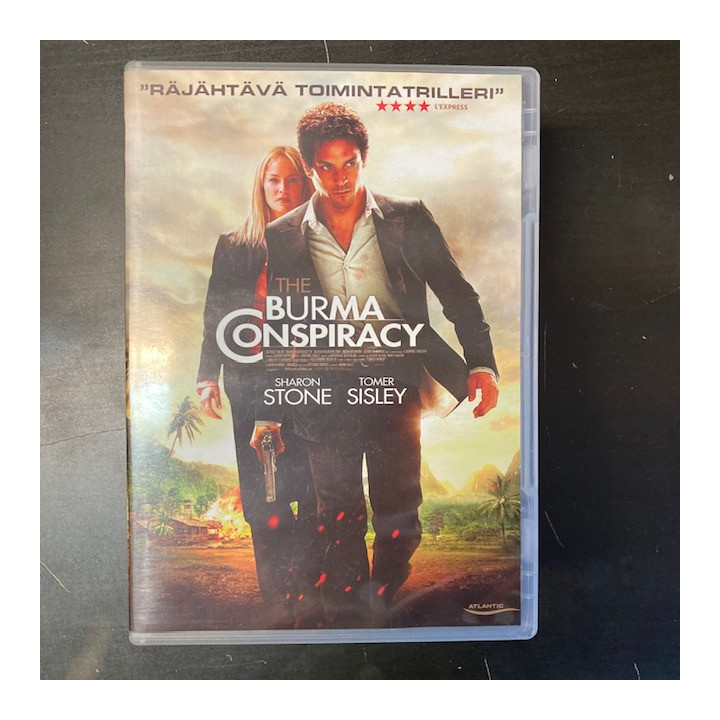Burma Conspiracy DVD (VG+/M-) -toiminta-