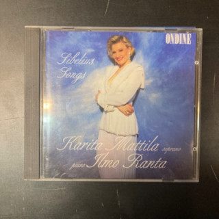 Karita Mattila & Ilmo Ranta - Sibelius Songs CD (M-/M-) -klassinen-