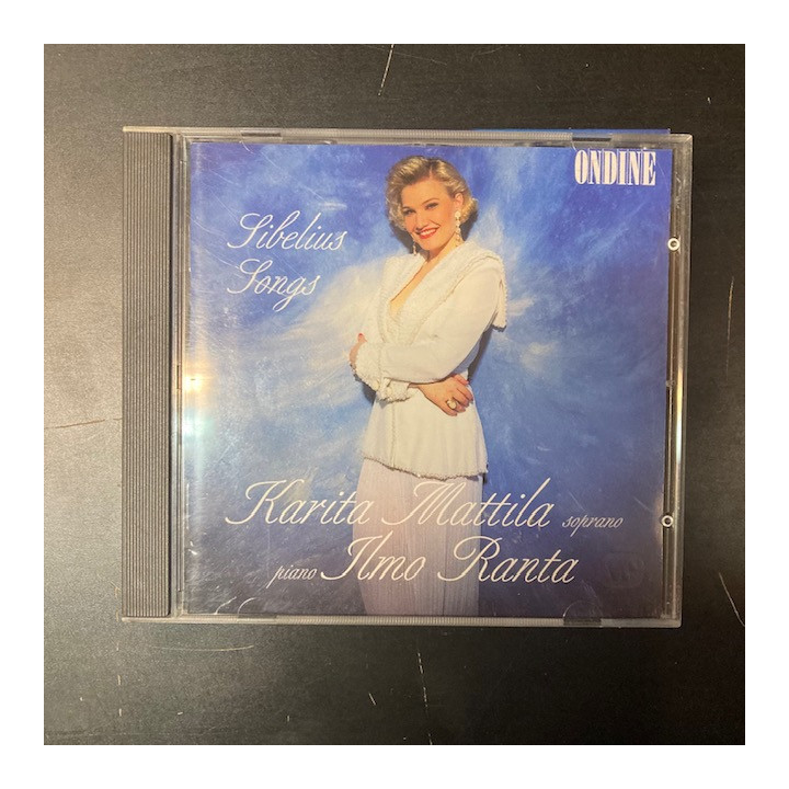 Karita Mattila & Ilmo Ranta - Sibelius Songs CD (M-/M-) -klassinen-