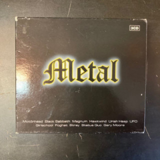 V/A - Metal 3CD (M-/VG+)