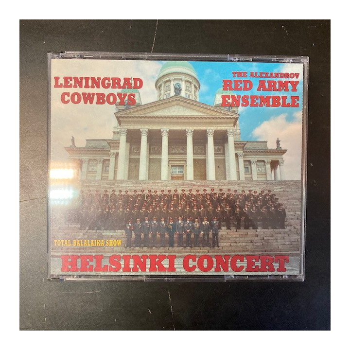 Leningrad Cowboys - Total Balalaika Show 2CD (VG+/M-) -rock n roll-