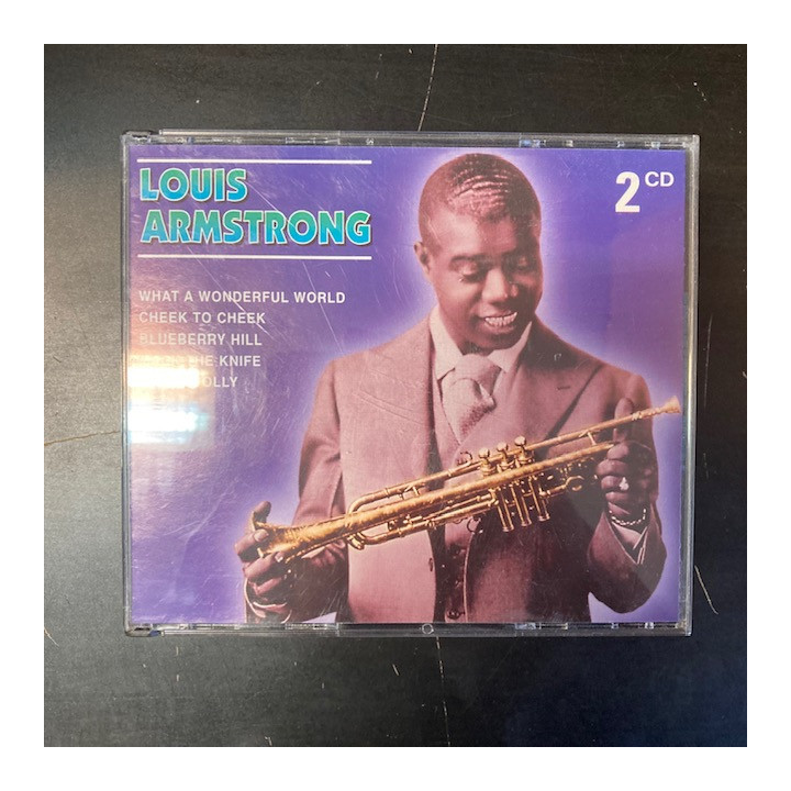Louis Armstrong - Louis Armstrong 2CD (VG-VG+/M-) -jazz-