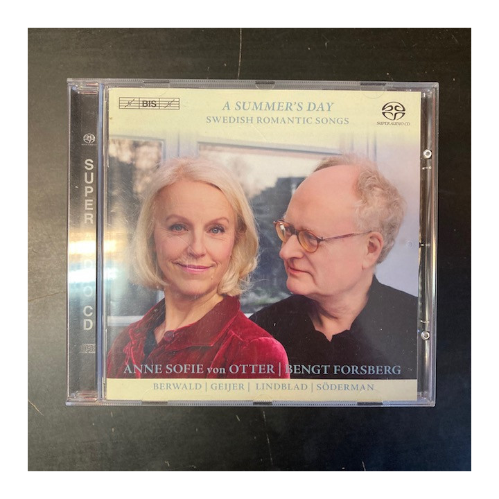Anne Sofie Van Otter & Bengt Forsberg - A Summer's Day (Swedish Romantic Songs) SACD/CD (M-/M-) -klassinen-