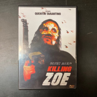 Killing Zoe DVD (M-/M-) -jännitys-